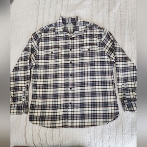 Jachs Men's Long Sleeve Button Up Flannel, Multi-Colored, Size XL